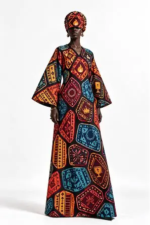 Festival look: Jewel gown